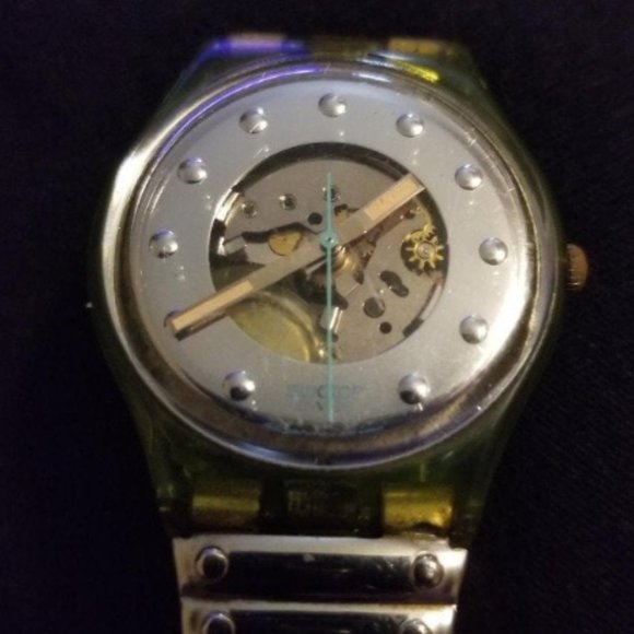 Swatch Watch 1990's Swiss Made “Skeleton" - Picture 2 of 6